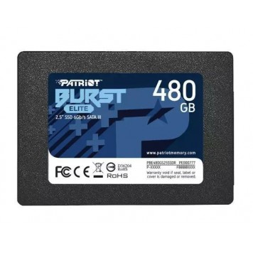 Твердотельный накопитель SSD Patriot Burst Elite 480GB SATA