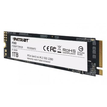 Твердотельный накопитель SSD Patriot P300 1Тb M.2 NVMe PCIe-4