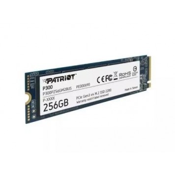 Твердотельный накопитель SSD Patriot P300 256GB M.2 NVMe PCIe 3.0x4