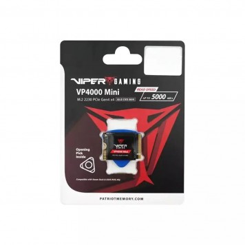 Твердотельный накопитель SSD Patriot VP4000M1TBM23 1TB Mini M.2 2230 PCIe Gen4 x4-1