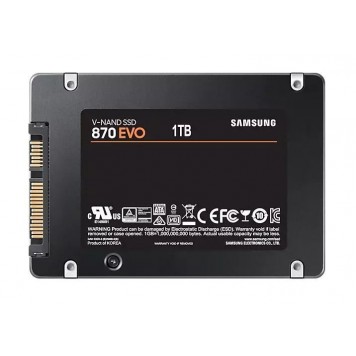 Твердотельный накопитель SSD Samsung 870 EVO MZ-77E1T0BW 1Tb 25  68 мм SATA III-1