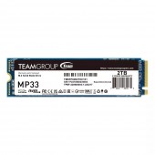 Твердотельный накопитель TEAMGROUP MP33 2TB Gen3x4 M.2 2280 1800 MB/s read 1500MB/s write TM8FP6002T0C101