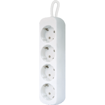 Удлинитель DEFENDER с заземлением E430 3.0 м, 4 розетки