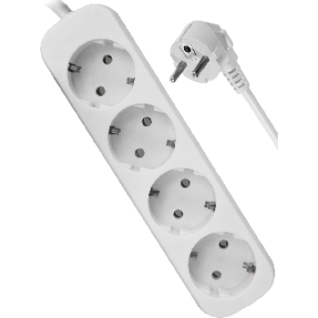 Удлинитель DEFENDER с заземлением E430 3.0 м, 4 розетки-1