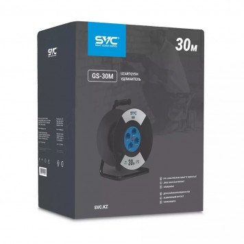 Удлинитель на катушке SVC GS-30M 30м. 240 в.-2