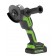 Угловая шлифовальная машина аккумуляторная Greenworks GD24AG 24V бесщеточная c 1хАКБ 2 Ач и ЗУ в сум