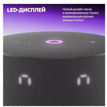 Умная колонка Яндекс Станция Мини 3 Черная (YNDX-00027BLK)-4