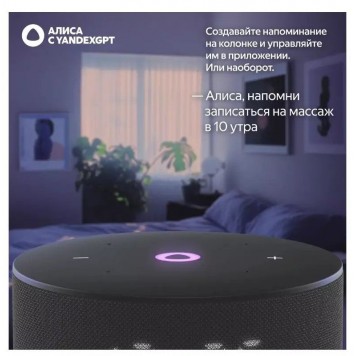 Умная колонка Яндекс Станция Мини 3 Черная (YNDX-00027BLK)-8
