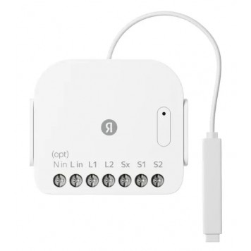 Умное Реле Яндекс YNDX-00538 2х канальное Zigbee