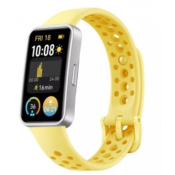 Фитнес браслет HUAWEI BAND 9 KIM-B19 Yellow Fluoroelastomer Strap