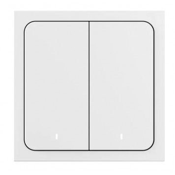 Умный выключатель Яндекс YNDX-00532 2 клавиши