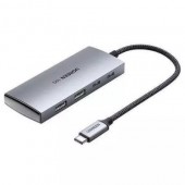 Хаб UGREEN USB-C 3.2 HUB 2xUSB 3.2 + 2xUSB-C 3.2 0.15m CM480