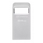 USB-накопитель Kingston DataTraveler Micro USB DTMC3G2/64GB USB 3.2 Gen 1 200MB/s Metal