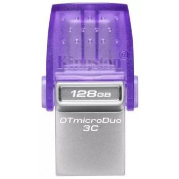 USB Флеш 128GB 3.0 Kingston OTG DTDUO3CG3/128GB металл