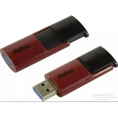 USB Флеш 128GB 3.0 Netac U182/128GB черный-красный