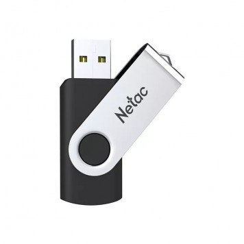USB Флеш 128GB 3.0 Netac U505 NT03U505N-128G-30BK серебристый/черный-4