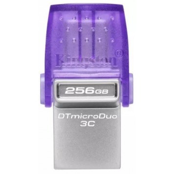USB Флеш 256GB 3.0 Kingston OTG DTDUO3CG3/256GB металл