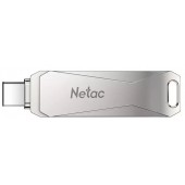 USB Флеш 32GB 3.0 Netac U782C OTG NT03U782C-032G-30PN серебристый