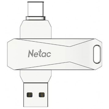 USB Флеш 32GB 3.0 Netac U782C OTG NT03U782C-032G-30PN серебристый-2