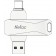 USB Флеш 32GB 3.0 Netac U782C OTG NT03U782C-032G-30PN серебристый