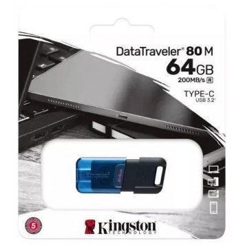 USB Флеш 64GB 3.2 Kingston DT80M/64GB Type-C-2
