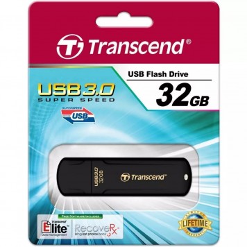 USB флеш-накопитель Transcend JetFlash (TS32GJF700) 32 ГБ черный-1