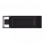 USB-накопитель Kingston DT70/128GB Type-C 128GB Чёрный