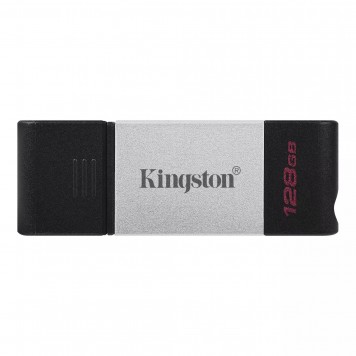 USB-накопитель Kingston DT80/128GB 128GB Type-C Серебристый