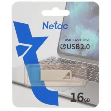USB-накопитель Netac NT03U326N-016G-20PN 16GB USB2.0 Серебристый-2