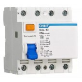 Устройство защитного отключения CHINT NXL-63 6kA 3P+N 25A 30mA AC
