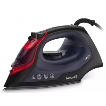 Утюг Maxwell MW-3034 черный-красный