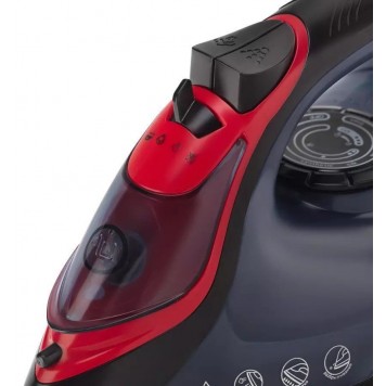 Утюг Maxwell MW-3034 черный-красный-1