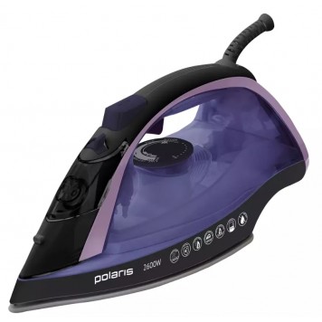 Утюг Polaris PIR-2668AK Черный/ Фиолетовый 2400 Вт