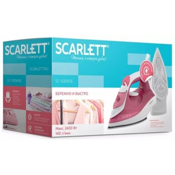 Утюг Scarlett SC-SI30K56 розовый-5