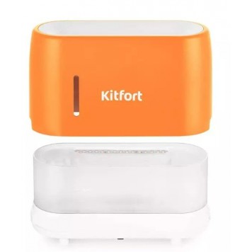Увлажнитель-ароматизатор воздуха Kitfort КТ-2887-2 бело-оранжевый-2