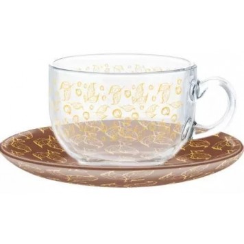 Столовый сервиз Luminarc Ambiente Gold Grescent 46 предм. (V0927)-2