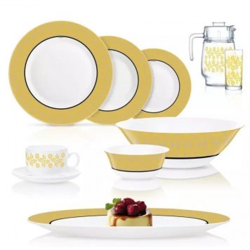 Столовый сервиз Luminarc Essence Festivite 46 предм. (V0929)