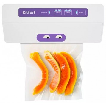Вакууматор Kitfort КТ-1523-1 бело-фиолетовый-1