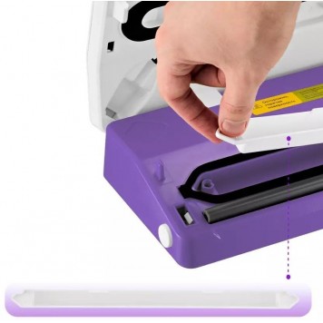 Вакууматор Kitfort КТ-1523-1 бело-фиолетовый-3