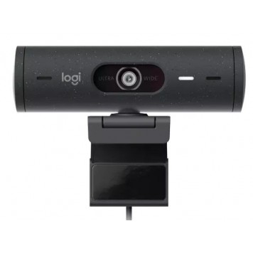Веб камера LOGITECH BRIO 500 HD Webcam - GRAPHITE - USB - EMEA (960-001422)