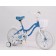 Велосипед детский Phoenix Nova Blue (с доп.колёсами рама сталь 10.5 скорость 1 колёса 16)