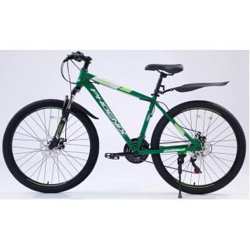 Велосипед MTB Phoenix Outback Green (рама алюминий 17скорость 21колёса 26)-1