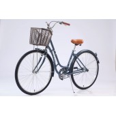 Велосипед прогулочный Phoenix Aurora Plus Gray (корзина рама алюминий 18скорость 1колёса 28)