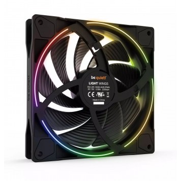 Вентилятор для компьютерного корпуса Bequiet! Light Wings 140mm PWM high-speed ARGB Triple-Pack-1