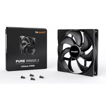 Вентилятор для компьютерного корпуса Bequiet! Pure Wings 3 140mm PWM-1