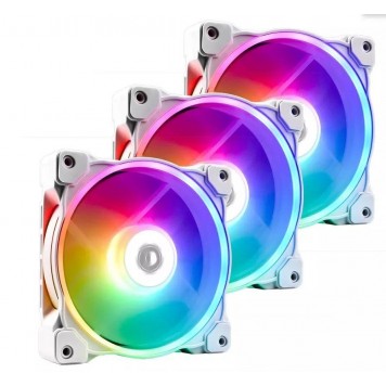 Вентилятор для корпуса ID-Cooling ZF-12025-ARGB-TRIO SNOW 120mm 500~1600±10%RPM 4Pin PWM
