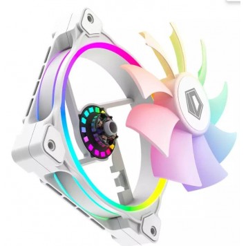 Вентилятор для корпуса ID-Cooling ZF-12025-ARGB-TRIO SNOW 120mm 500~1600±10%RPM 4Pin PWM-3