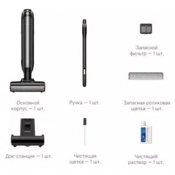 Вертикальный моющий пылесос Trouver  M10 Pro  Самоочистка 300Вт 40 мин-10