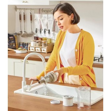 Вертикальный пылесос Dreame U10 White (VPV20A) Турбощетка подсветка 100 Вт 40 мин 3 насадки-12