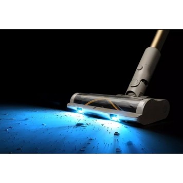 Вертикальный пылесос Dreame U20 Gold (VPV11A) Турбощетка подсветка 120 Вт 40 мин 3 насадки-14